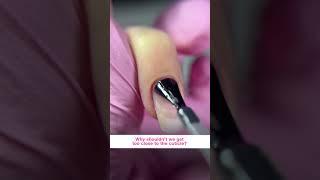 Apply gel polish perfectly  #shorts
