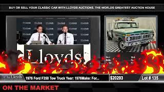 SOLD under the hammer at Lloyds Auctions 