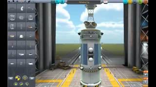 KSP - Building a ship and docking practice!