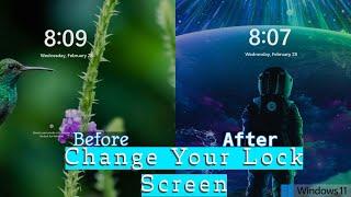 Quick Tech Tips: Changing Your Windows 11 Lock Screen