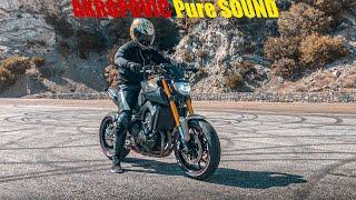 YAMAHA FZ09 AKRAPOVIC Exhaust PURE SOUND