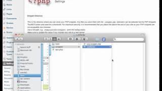 PHP Snippets WordPress Plugin