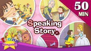 Speaking Story | 50 minutes Kids cartoon Dialogues | Easy conversation | Learn English for Kids