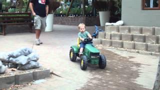 Reuben drives a John Deere!