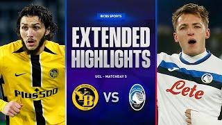 Young Boys vs. Atalanta: Extended Highlights | UCL League Phase MD 5 | CBS Sports Golazo