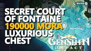 Secret Court of Fontaine 190000 mora Luxurious Chest Genshin Impact