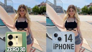 Infinix Zero 30 Vs iPhone 14 Camera Test Comparison