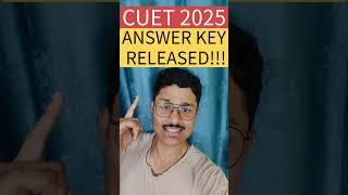 CUET 2025 ANSWER KEY OUT | How To Download Cuet Ug 2025 Official Answer Key?