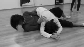 contact improvisation: sveta bird & sasha dodo