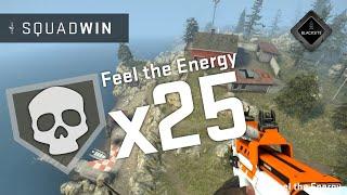 Insane 25 kill Danger Zone Win - Get Energized - Full round CS:GO Danger Zone