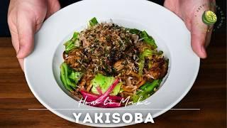 How To Make ULTIMATE Yakisoba from Fresh Noodles (Secret Ingredient Inside!) | Sudachi