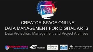 Creator Space Online: Data Management for Digital Arts