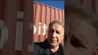 Купить морской контейнер недорого с доставкой.  Видео отзыв от покупателя
