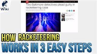 How Racketeering Works in 3 Easy Steps