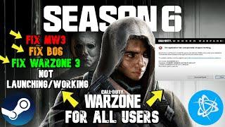 How to fix Warzone 3 Crashing & Not Launching ( Easy FIX ) - *NEW UPDATE*2024