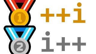 Why C++ programmers prefer ++i over i++ (prefix vs. postfix increment operator, for loop, iterators)