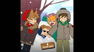 Merry X mas! #eddsworld #edit #edd #tord #tom #matt #snow #christmas #2024 #animation #fyp #viral