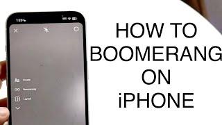 How To Do a Boomerang On Instagram! (2023)