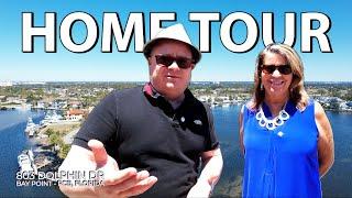 HOME TOUR: 803 Dolphin Dr - Bay Point - Panama City Beach FL