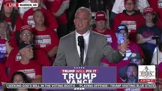 FULL SPEECH: Robert F. Kennedy Jr. Delivers Remarks in Warren, MI