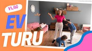 EV TURU | 3 ARTI 1 120 METREKARE MANZARALI EV TURU VLOG #evturu #homevlog #vlog