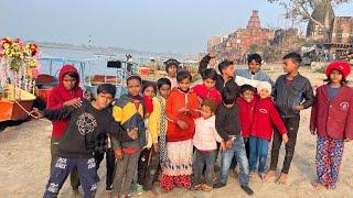 NEW YEAR VRINDAVAN PARIKRAMA 2025 WITH BRAJVASI KIDS | UDTA AKASH