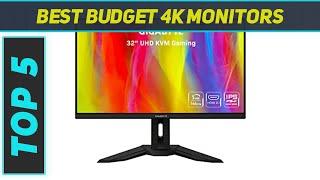 Top 5 Best Budget 4K Monitors in 2023