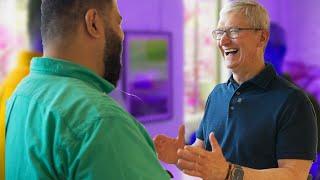 Made Him Laugh iGyaan With Apple CEO Tim Cook