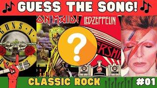 MUSIC QUIZ: Classic Rock - Name the Song and Artist