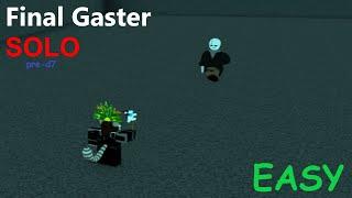 Undertale 3D Boss Battles - Pre-D7 Final Gaster SOLO