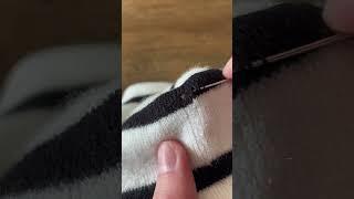 Why mending clothes is important - fast fashion to slow fashion mindset #sustainablefashion #mending