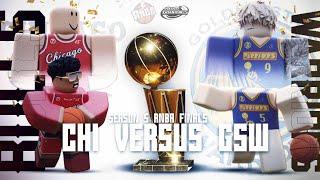 CHICAGO BULLS VS GOLDEN STATE WARRIORS (RNBA FINALS)  TUNE IN!