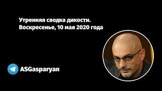 Утренняя сводка дикости. Воскресенье, 10 мая 2020 года