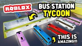 Creating My Own BUS STATION Company in Roblox