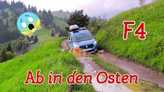 Unterwegs in den Karpaten in Rumänien mit dem Dacia Minicamper. Ab in den Osten F4