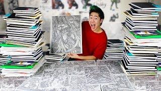 10,000 Drawings in 1000 Days!