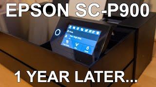 Epson SC-P900: After one year of printing...