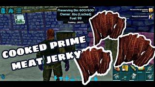 How to make prime meat jerky For kibbles || Ep1 || Ark mobile || Let's have some fun || Mp wizard