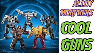 MERRY CHRISTMAS! I reviewed some guns! | 5-in-1 Alloy Morphers COOL GUNS | #transformers #aliexpress