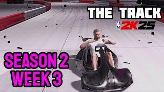 THE TRACK: SEASON 2 WEEK 3 (how to complete the race gameplay) NBA 2k25