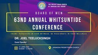 B.O.M. 63RD ANNUAL WHITSUNTIDE CONFERENCE