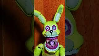 Into the Spring Bonnie V2 #shorts #лепка #fnaf #лепкаcraft #пластилин #фнаф #аниматроник