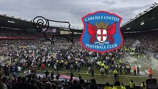 The moment Derby County return to the championship! Derby County vs Carlisle United matchday vlog!