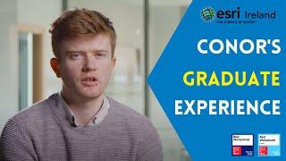 Conor’s Experience - Life on Esri Ireland's First Graduate Program 2020-2022