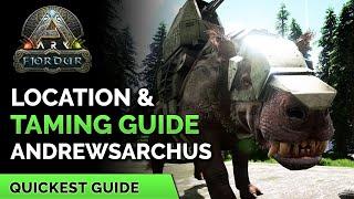 Andrewsarchus Location and Taming Guide | Ark Fjordur