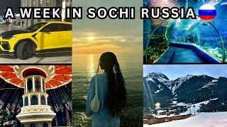1 WEEK IN SOCHI,RUSSIA’S FAMOUS RESORT CITY !!LIFE OF AN INTERNATIONAL STUDENT IN RUSSIA