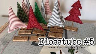 Flosstube #5 PRIMITIVE MEETS MODERN W/ Brianna Lentz  | Handmade Christmas
