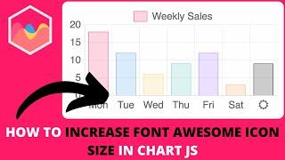 How to Increase Font Awesome Icon Size in Chart JS