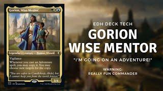 This commander's a lot of fun! Gorion, Wise Mentor EDH deck tech - Adventure Tribal