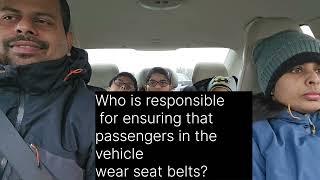 UK DRIVING LESSON.....Tips 1...SEAT BELT..